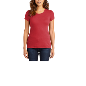 เสื้อยืดแฟชั่นผู้หญิง คอวี แขนสั้น ผ้าโพลีเอสเตอร์ ระบายอากาศได้ดี แห้งเร็ว สีพื้น แบบเรียบง่าย เป็นมิตรต่อสิ่งแวดล้อม - Product Image 5