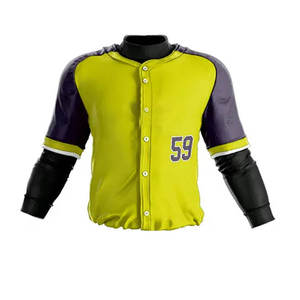 Uniformes de Béisbol Personalizados de la Mejor Calidad, Precio Económico, 100% Poliéster Transpirable, Unisex, Manga Corta, Impresión Digital - Product Image 4