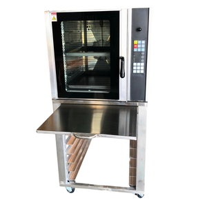 Horno de Convección de Aire Caliente ATLAS STAR Touch Table Top Cyclone con Vapor Opcional y Rejilla de Enfriamiento para Pollo Asado, Carne, Croissant - Product Image 3