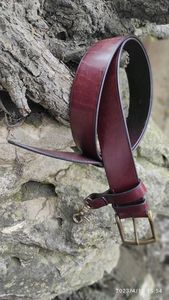 Cinturones de Cuero 100% Originales Estilo Europeo en Venta, Hechos en India, Duraderos, Resistentes al Agua, Estilo Casual, Accesorios para Hombre - Product Image 6