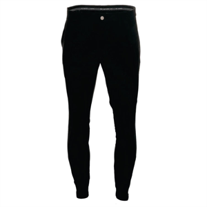 Men's Lightweight 97% Polyester & 3% Spandex Golf Pants Classic Fit Quick Dry Casual <b>Work</b> Dress Black Pants with Solid Pattern - Product Image 6