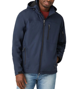 Chaqueta Soft Shell para Hombre, para Trabajo al Aire Libre, Unisex, de Poliéster, Impermeable, Cortavientos, Transpirable, con Capucha - Product Image 2