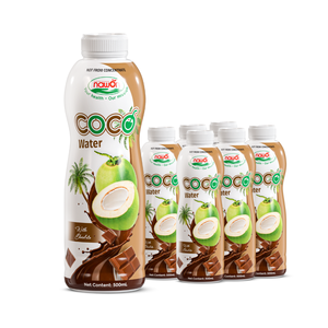 Nawon Eau de noix de coco Choco Falvored 1L PP Eau de chocolat en bouteille Prix d'usine Vietnam Fabricant de boissons Boissons sans OGM - Product Image 4