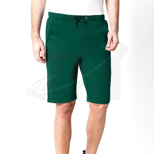 Pantalones Cortos de Algodón Verde para Hombre, Tela Suave 100% Algodón, Calidad de Marca, Pantalones Cortos Urbanos para Hombre, Pantalones Cortos Esenciales para Hombre con Logotipo Personalizado - Product Image 2