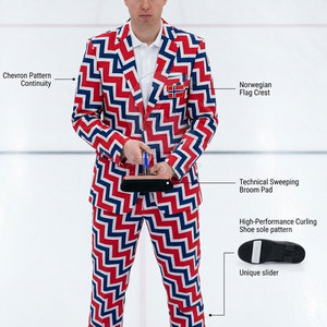 Tenue de curling respirante, confortable, durable et légère pour l'entraînement sportif en extérieur - Product Image 2