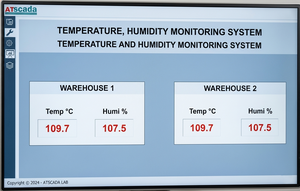 Industrial LED <b>Temperature</b>, Humidity, Date & Time Display | OEM Manufacturer - Product Image 2