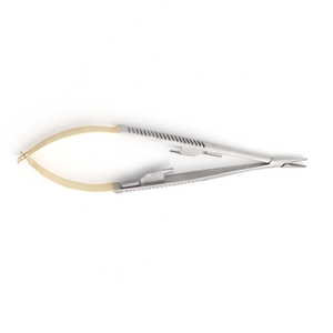 Oferta Especial: Portaagujas Castroviejo Recto TC 1.2mm 14cm, Instrumento Microquirúrgico de Precisión en Acero Inoxidable - Product Image 3