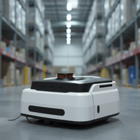 Penyedot debu robot pintar komersial serbaguna 2L untuk membersihkan tangki air gudang, dengan WiFi & 4G - mendukung kontrol melalui aplikasi pintar