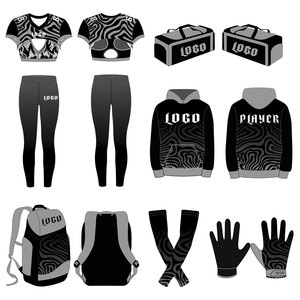 Women American Football Uniform Durable Stretch Fabric Football Apparel for Professional and Amateur Teams - Product Image 5