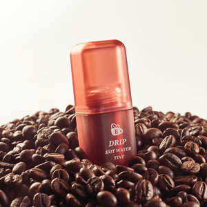 Korean Black Rouge Brand Drip Hot Water Tint LV08 Peach Toasting Brillo de labios mate de larga duración - Product Image 1