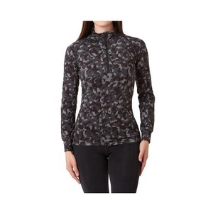 Haute qualité cavalier équestre dames fermeture éclair cheval manches longues hauts d'équitation équitation Base course spectacle chemise - Product Image 1