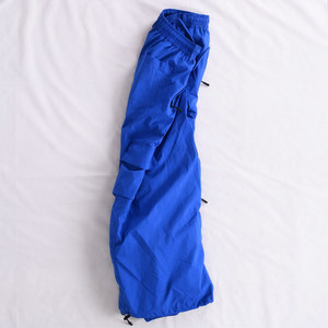 Pantalon de ski cargo OEM ample, imperméable, respirant, réglable, surdimensionné, en polaire thermique pour snowboard - Product Image 1