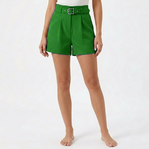 Top Quality Stylish Women <b>Shorts</b> Wholesale New Design New Style Custom Design Fitness Wear Solid Color Women <b>Shorts</b> - Product Image 4