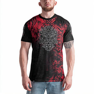 Chemise de boxe et arts martiaux pour hommes, chemise d'entraînement de combat MMA, chemise de sport athlétique pour hommes - Product Image 6