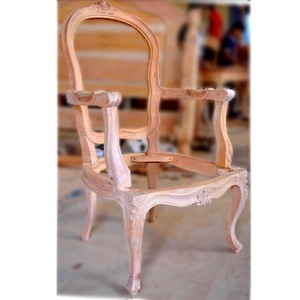 Marco de silla sin terminar, sala de estar de caoba para mueble de madera, 22 - Product Image 5