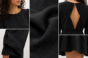 Vestido Maxi sin Espalda para Mujer, Elegante, con Corte en Línea, sin Mangas, Estilo Bohemio, Cintura Alta, Ajustado, 100% Algodón Transpirable para Uso Diario - Product Image 6