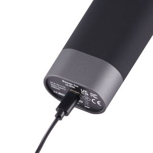 Mini Pistola de Masaje Muscular de Percusión para Atletas, 5 Niveles de Velocidad, con 6 Cabezales de Masaje, Baterías de 7.4V y 2500mAh Incluidas - Product Image 4