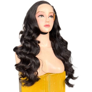Peluca de Cabello Humano Vietnamita 100% Natural de Alta Calidad, Pelucas con Frente de Encaje, Cabello Ondulado - Product Image 1