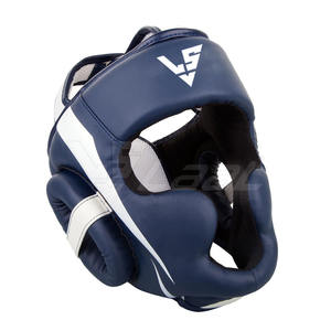 Protector de Cabeza para Boxeo, Casco de Entrenamiento MMA, Protección Facial Completa, Equipo de Cuero para Sparring, Seguridad - Product Image 2