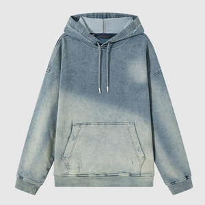 Pulls à capuche d'hiver en gros 100 % coton molletonné avec broderie de logo personnalisée, style streetwear pour marques de vêtements, faible MOQ - Product Image 6
