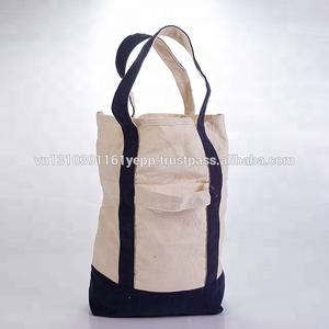 Wholesale Customizable Eco-Friendly Canvas Tote <b>Bag</b> Premium Soft Reusable Shopping <b>Bag</b> Silk Screen Printed Custom Color Medium - Product Image 2