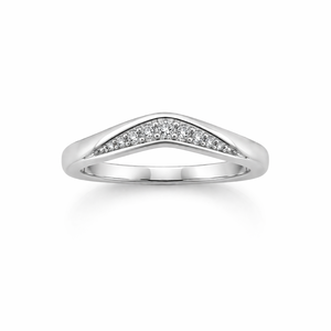 925 <b>Sterling</b> <b>Silver</b> <b>Wedding</b> Ring Women Cubic Zirconia Bridal <b>Band</b> Minimalist Engagement Jewelry - Product Image 2