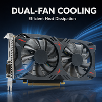 Nouvelle carte graphique de jeu GTX 960M 8 Go DDR5 128 bits à double ventilateur 4K PCI Express 3.0 X16 pour PC de bureau