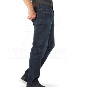 Pantalones Vaqueros de Algodón 100% Rectos, Duraderos, Transpirables y Ecológicos para Actividades Diarias y Uso Casual, Estilo de Vida al Aire Libre - Product Image 2