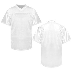 Nouveau Maillot de Football Blanc 2026 pour Hommes – Vêtement de Sport d'Extérieur, Haut d'Entraînement Respirant à Séchage Rapide, Style Football Américain - Product Image 1
