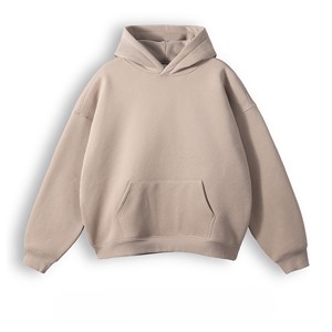 เสื้อฮู้ดดี้ผ้าฝ้ายพรีเมียมขายส่ง ปักโลโก้ตามสั่ง เสื้อผ้าสตรีทแวร์ฤดูหนาวบุขนแกะสำหรับผู้ชาย MOQ ต่ำ โรงงาน OEM - Product Image 5