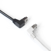 Câble de raccordement RJ45 à 90 degrés, câble Ethernet CAT6 UTP, câble de raccordement réseau LAN à angle droit pour routeur, commutateur