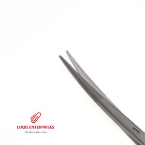 กรรไกร PAR แบบโค้ง  ใบมีดหยักละเอียด ทำจากทังสเตนคาร์ไบด์  เครื่องมือผ่าตัดสแตนเลสสตีล  เครื่องมือ ENT ความแม่นยำสูง - Product Image 2