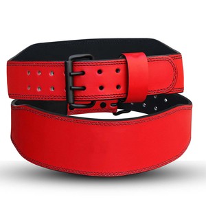 High Quality Customized Made Heavy Gym Leather WeightLifting Powerlifting <b>Belt</b> Premium Leather Weight Lifting Training <b>Belt</b> - Product Image 1