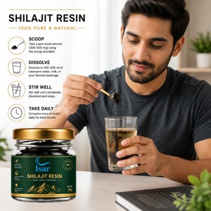 Résine de Shilajit en marque privée 30g pour hommes et femmes, Shilajit de l'Himalaya 100% certifié en laboratoire avec plus de 85 oligo-éléments et 82% d'acide fulvique - Product Image 4