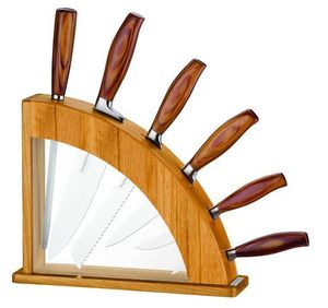 Support de rangement pour couteaux en bois de qualité supérieure pour la maison, les restaurants, les hôtels, les comptoirs de cuisine, l'organisation des couverts - Product Image 4