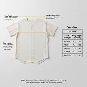 Maillot de baseball personnalisé pour jeunes, uniforme de baseball vierge pour enfants, fabricant OEM et fournisseur en gros - Product Image 6