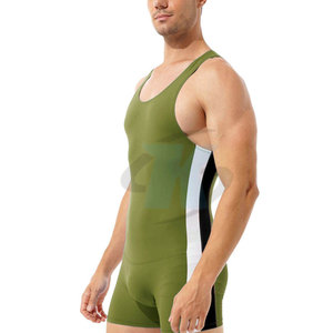 Premium Quality Breathable Running <b>Singlets</b> Sportswear Lightweight Quick Dry Athletic Training Wear <b>For</b> <b>Men</b> Running <b>Singlets</b> - Product Image 5