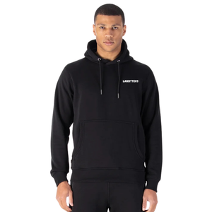 Mens Hooded Pullover Tracksuit Set Tapered Jogger Trouser Regular Fit Daily Two Piece Outfit Drawstring <b>Top</b> Custom Label OEM ODM - Product Image 5