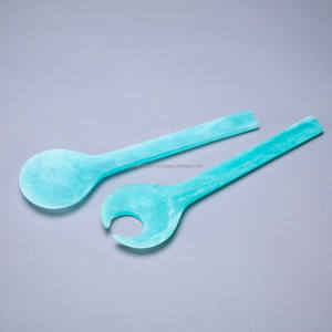 Juego de cubiertos Spork de resina de remolino rojo sostenible de alta calidad para servir en hoteles, restaurantes, bodas - Product Image 6