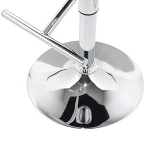 2 pz sgabelli da Bar in ecopelle nera - Product Image 4