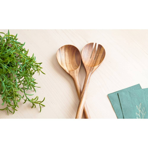 Juego de Cubiertos de Madera de Alta Calidad para Servir Ensaladas, Juego de Cubiertos para Servir Alimentos a Precio de Mayoreo, Hecho en India - Product Image 2