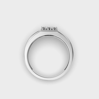 Bague pour homme tendance en argent sterling 925 avec diamant Moissanite, bijoux de luxe pour mariage, fiançailles, style Hip Hop Iced Out