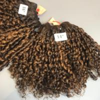 Pixel Curl Piano Color 14 pulgadas y 16 pulgadas SDD 100% Cabello humano vietnamita