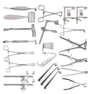 Ensemble d'instruments chirurgicaux de thoracotomie professionnels et de haute qualité avec écarteur de côtes en acier inoxydable de qualité médicale - Product Image 2