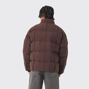 Veste matelassée oversize de haute qualité pour homme, en coton rembourré, manteau d'hiver à bulles, coupe ample, décontractée, chaude, pour l'extérieur - Product Image 5