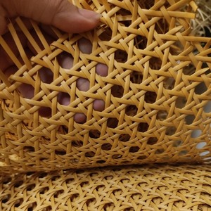 Available Quantity from Vietnam Caro Rattan <b>Cane</b> Webbing Roll 2m Length Handwoven Natural for Furniture - Product Image 1