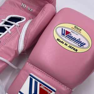 Équipement de combat professionnel, gants de boxe en cuir Winning, qualité supérieure, 100% cuir véritable, vêtements de sport, gants d'entraînement de boxe - Product Image 5