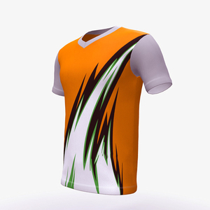 Camiseta Deportiva Oversize Corta y Holgada para Gimnasio, Estilo Urbano, Sublimación, Impresión DTG, Jersey de Fútbol 100% Poliéster para Hombre - Product Image 5