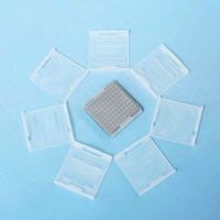 ZHUYI Bandeja/Caja para Chips PS+ESD de 4 Pulgadas (Modelo Gris NCT04G-S) (Plazo Corto)