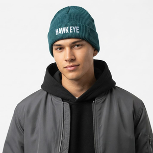 Fabrication de bonnets d'hiver en tricot personnalisés avec logo brodé, bonnet à revers chaud, mode décontractée pour hommes, bonnet en tricot d'hiver - Product Image 5